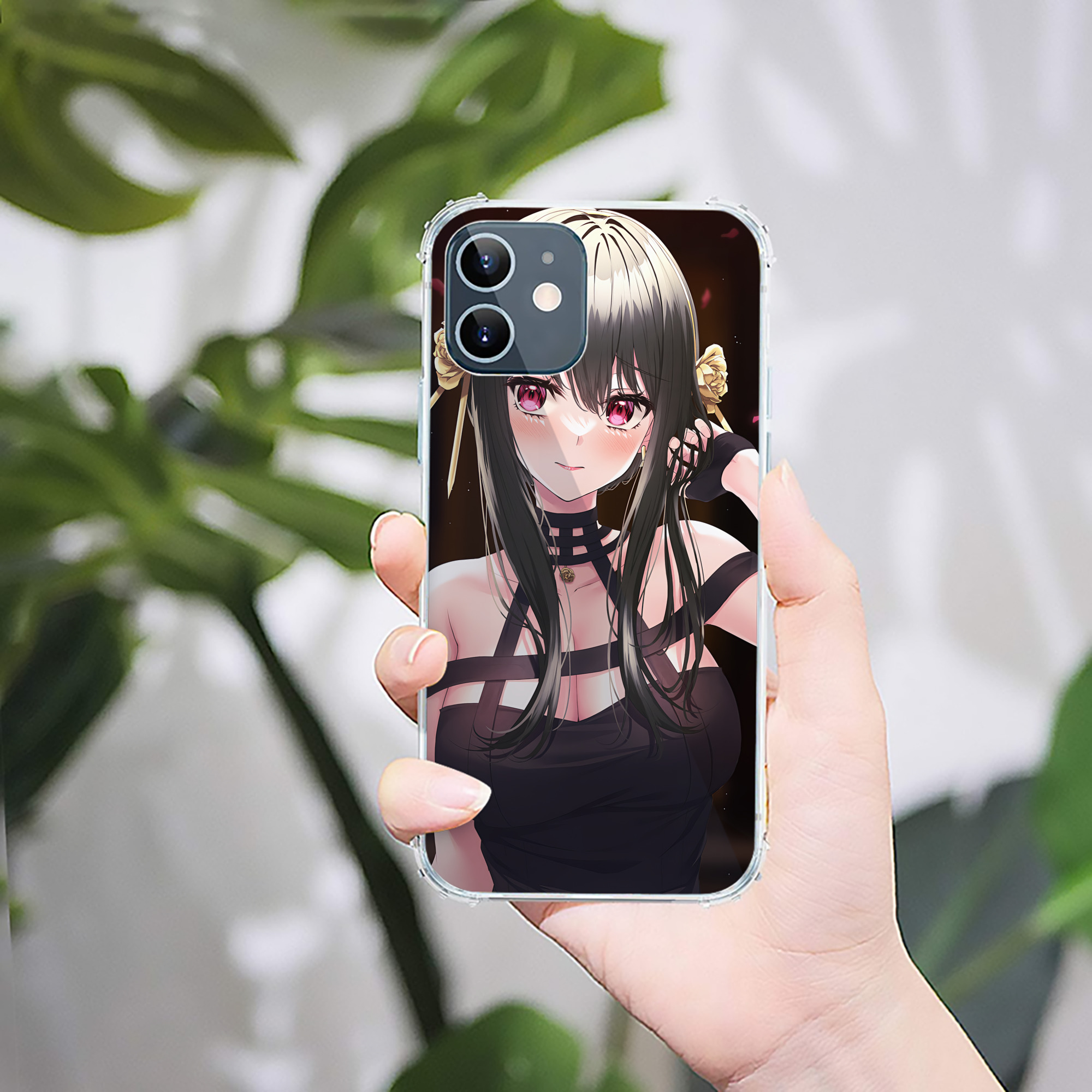 （画像用） SPY×FAMILY间谍家家酒 【iPhone 12シリーズ対応】透明スマホケース（クリアソフトケース）